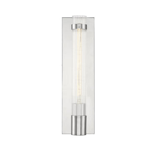 Willmar One Light Wall Sconce in Polished Nickel