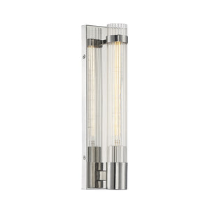 Willmar One Light Wall Sconce in Polished Nickel
