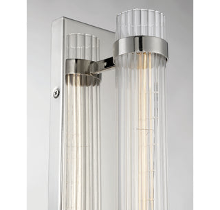 Willmar One Light Wall Sconce in Polished Nickel