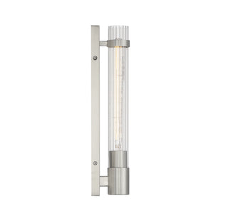 Willmar One Light Wall Sconce in Satin Nickel