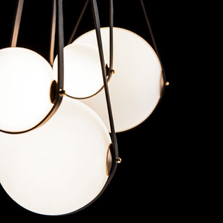Derby Derby Linear 4-Light LED Pendant in Black