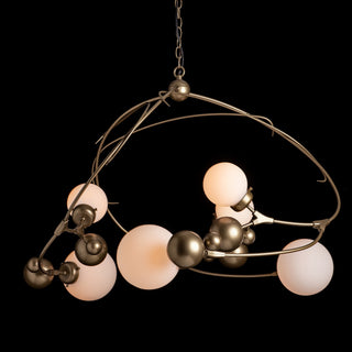Sprig Sprig Circular Pendant in Soft Gold
