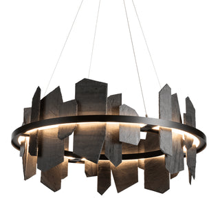 Ardesia Ardesia Circular LED Pendant in Black