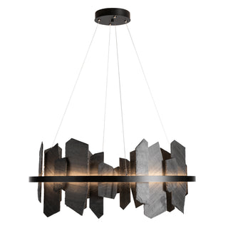 Ardesia Ardesia Circular LED Pendant in Black