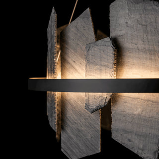 Ardesia Ardesia Circular LED Pendant in Black