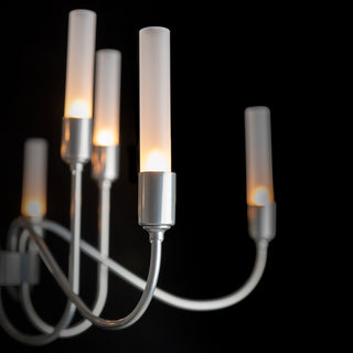 Lisse Lisse 10 Arm Chandelier in Sterling
