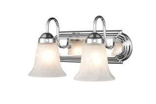 Compana Two Light Vanity in Chrome