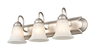 Compana Three Light Vanity in Satin Nickel
