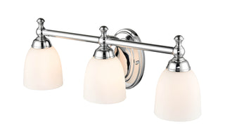 Three Light Vanity in Chrome