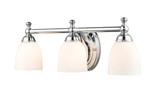 Three Light Vanity in Chrome
