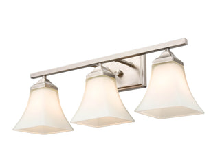 Three Light Vanity in Brushed Nickel
