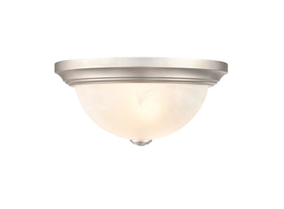 Whitton Two Light Flushmount in Satin Nickel