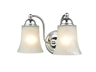 Abelia Two Light Vanity in Chrome