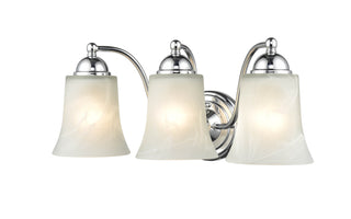 Abelia Three Light Vanity in Chrome
