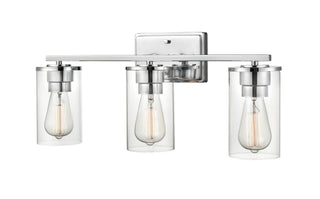 Verlana Three Light Vanity in Chrome