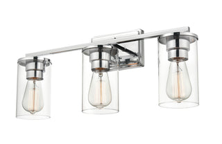 Verlana Three Light Vanity in Chrome