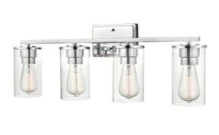 Verlana Four Light Vanity in Chrome