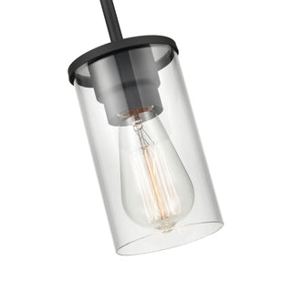 Verlana One Light Pendant in Matte Black