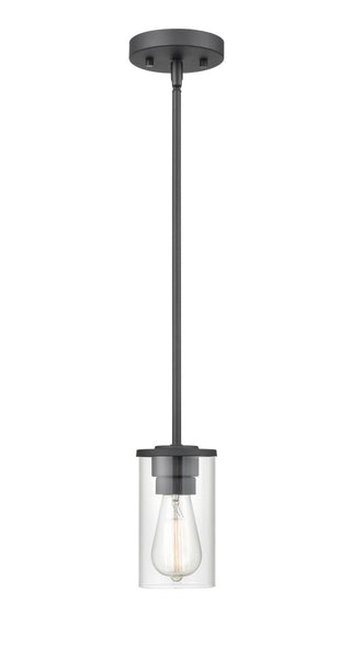 Verlana One Light Pendant in Matte Black