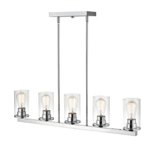Verlana Five Light Pendant in Chrome