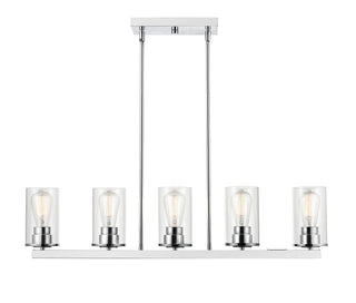 Verlana Five Light Pendant in Chrome