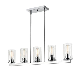 Verlana Five Light Pendant in Chrome