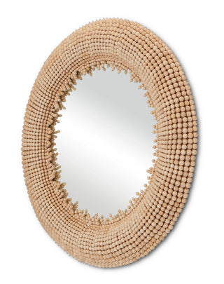 Jeanie Mirror in Beige