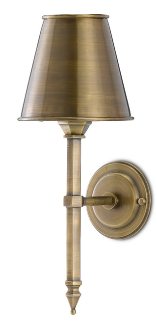 Wollaton One Light Wall Sconce in Light Moroccan Antique Brass