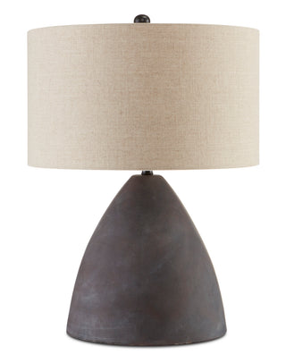 Zea One Light Table Lamp in Antique Black