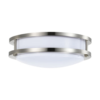 LED Flush Mount in Brushed Nickel