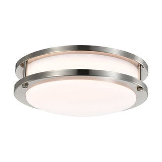 LED Flush Mount in Brushed Nickel