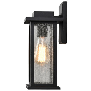Sullivan One Light Wall Lantern in Matte Black