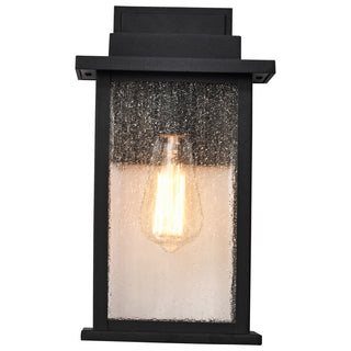 Sullivan One Light Wall Lantern in Matte Black