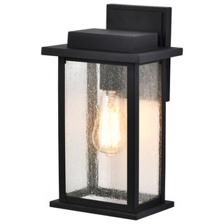 Sullivan One Light Wall Lantern in Matte Black