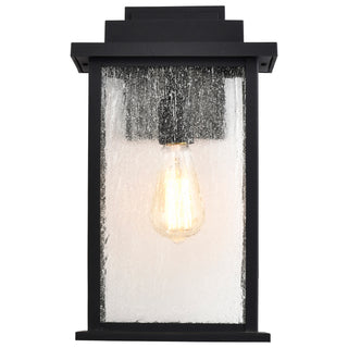 Sullivan One Light Wall Lantern in Matte Black