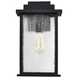 Sullivan One Light Wall Lantern in Matte Black