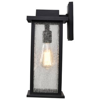 Sullivan One Light Wall Lantern in Matte Black