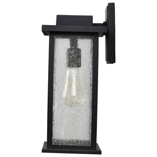 Sullivan One Light Wall Lantern in Matte Black