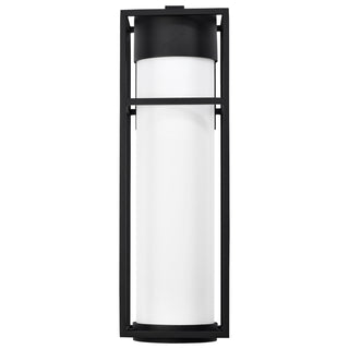Ledges LED Wall Lantern in Matte Black