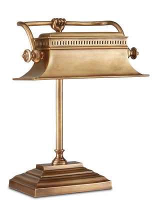 Malvasia One Light Table Lamp in Vintage Brass