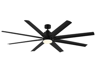 Bluffton 72" Outdoor Ceiling Fan in Matte Black