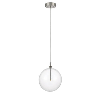 LED Pendant in Brushed Nickel