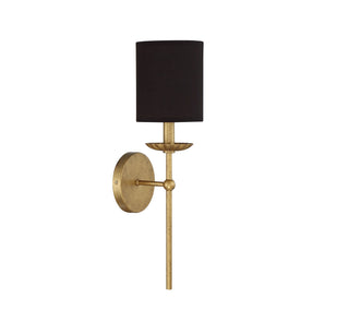 One Light Wall Sconce in True Gold
