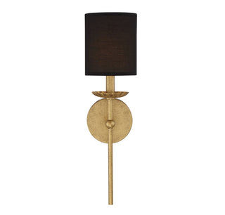 One Light Wall Sconce in True Gold