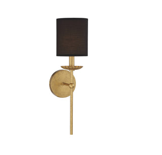 One Light Wall Sconce in True Gold
