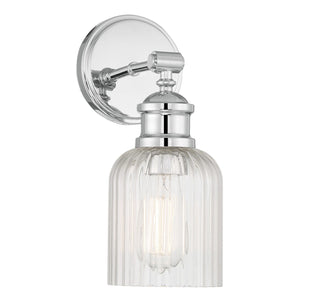 One Light Wall Sconce in Chrome