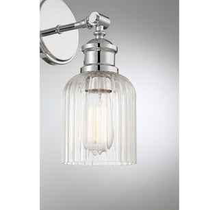 One Light Wall Sconce in Chrome