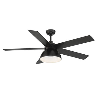 52" Ceiling Fan in Matte Black