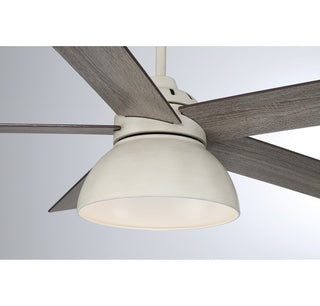 52" Ceiling Fan in Distressed White
