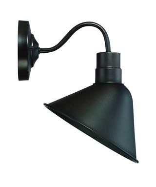 One Light Outdoor Wall Lantern in Oil Rubbed Bronze